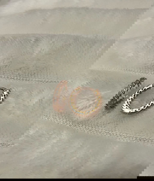 Silver earrings