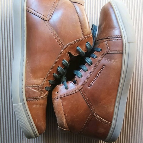 Tommy Hilfiger boots size 43 like new, brown casual leather