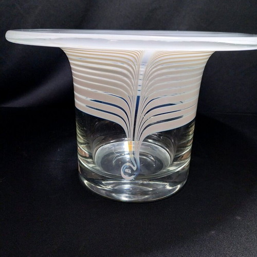 Rosenthal Vase Rhapsody in White Crystal 1979, 100th Anniversary Edition