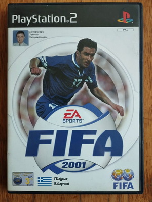 Fifa 2001 για PS2 μεταχειρισμένο, ελληνικό