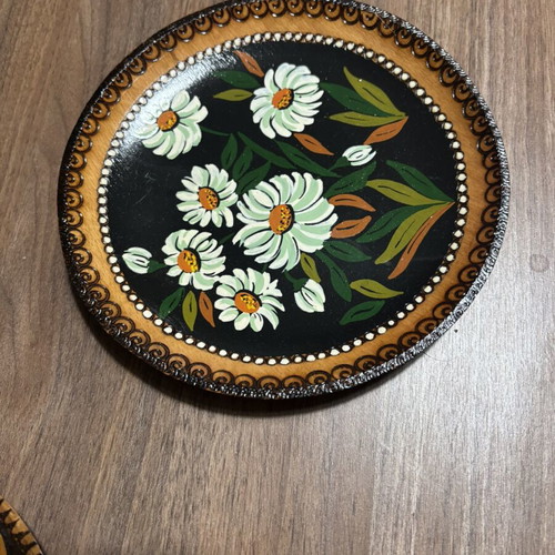 Wooden decorative folk art items from Albania like new