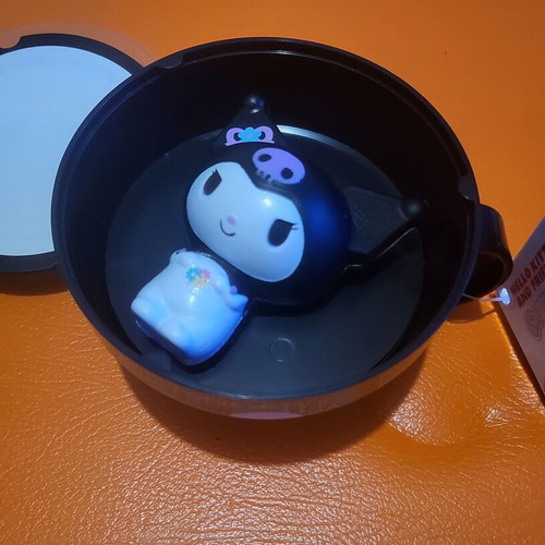 Kuromi 2-in-1 cup for coffee and figure