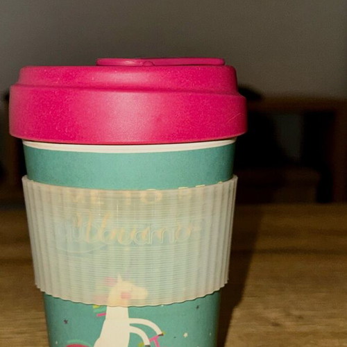 Bamboo cup like new, eco friendly and sustainable