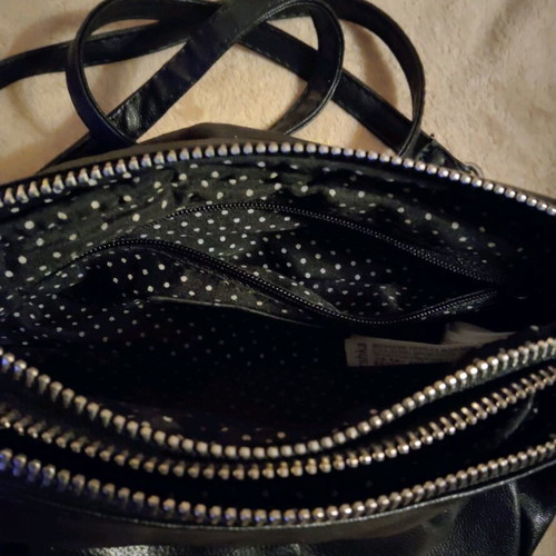 Small black Berska bag like new, crossbody