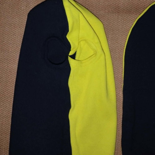 FullFace set yellow and black, like new, 2 pieces
