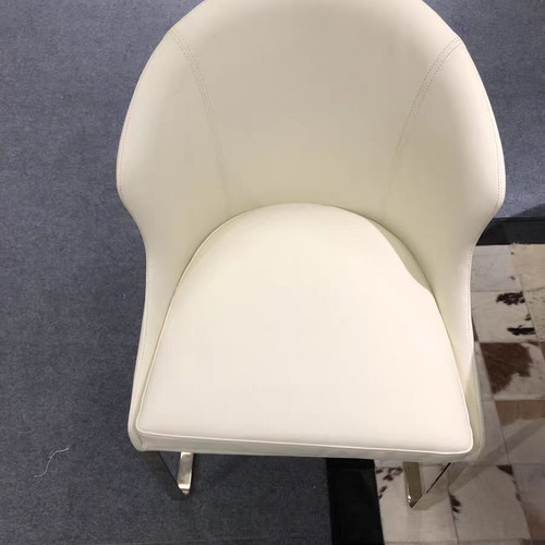 Modern beige dining chair set of 6, new
