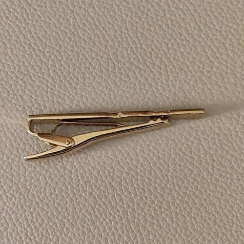 Yves Saint Laurent vintage tie pin in 2 colors, like new