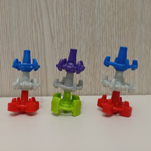 Kinder Surprise Joy Jacks & Spinners set used
