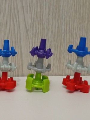 Kinder Surprise Joy Jacks & Spinners set used