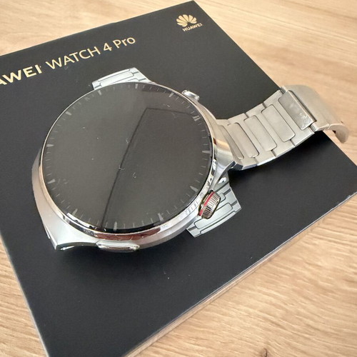 Huawei Watch 4 Pro Stainless Steel 48mm smartwatch with eSIM and heart rate monitor