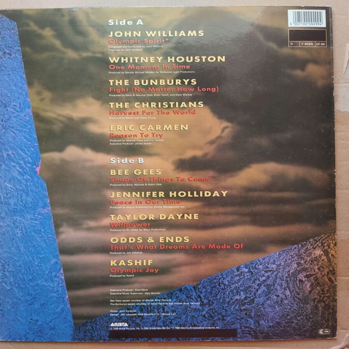 Various 1988 Summer Olympics Album LP like new, rock