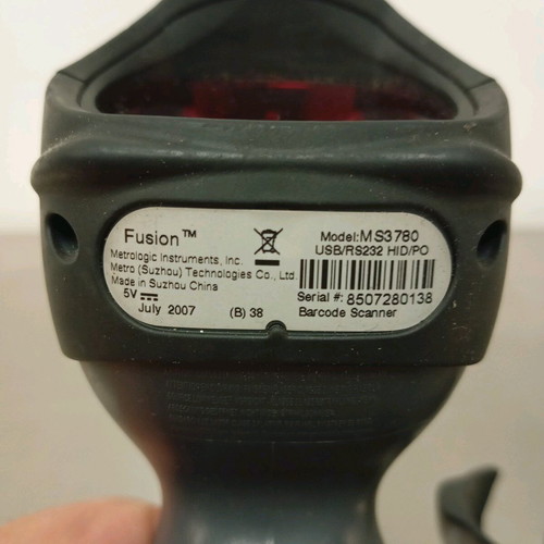Barcode Scanner Metrologic MS3780 like new