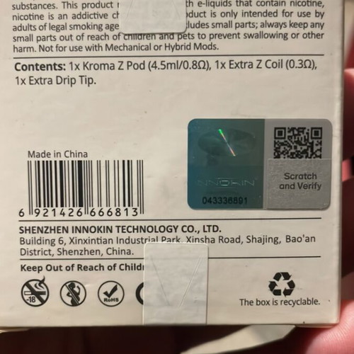 Innokin Kroma-Z pod new in packaging