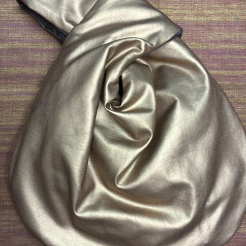 Fab of a Bag bronze gold knot handbag