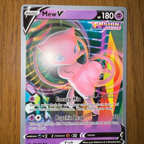 Pokemon Card Mew V World Championships 2022 σαν καινούργιο