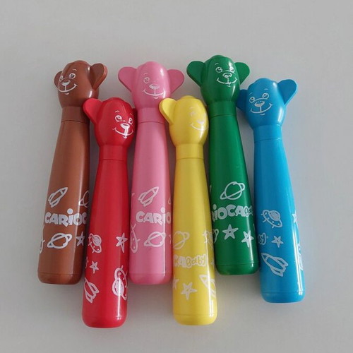 Carrioca Baby Teddy markers used, set of 6 colors