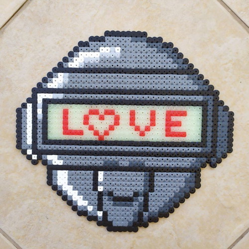 Handmade Daft Punk portraits new