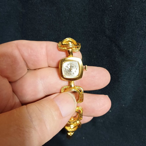 Midas wristwatch with bracelet, vintage style