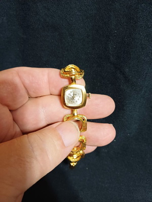 Midas wristwatch with bracelet, vintage style
