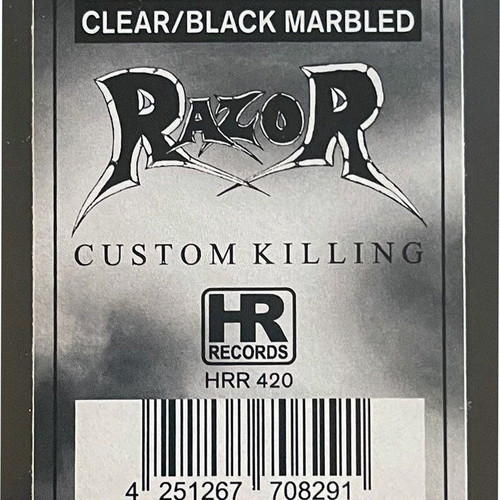 Razor Custom Killing 2021 coloured vinyl LP new sealed