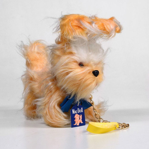 Vintage Mac Doll Drama plush dog like new, collectible