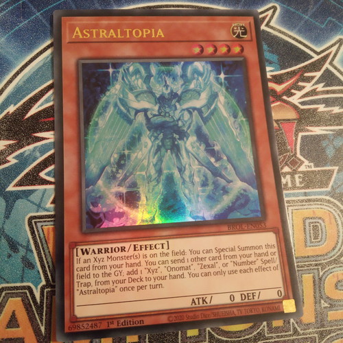 Astraltopia κάρτα Yu-Gi-Oh! μεταχειρισμένη Ultra Rare
