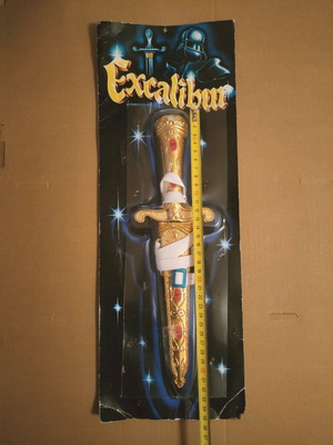 Excalibur sword new, sealed packaging