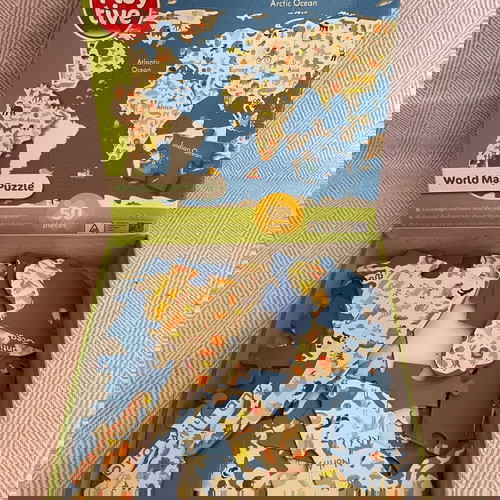 Puzzle παζλ κοσμος σετ 2 παζλ