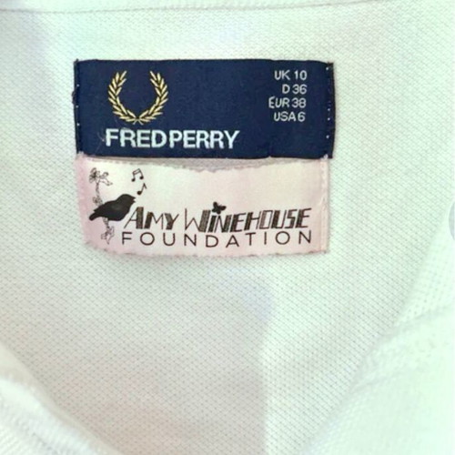 Fred Perry Amy Winehouse Foundation Polo T-shirt used, women size M 10