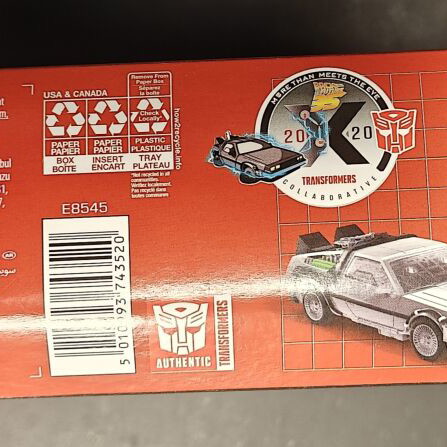 Back to the Future 35th Anniversary Transformers Gigawatt new, sealed