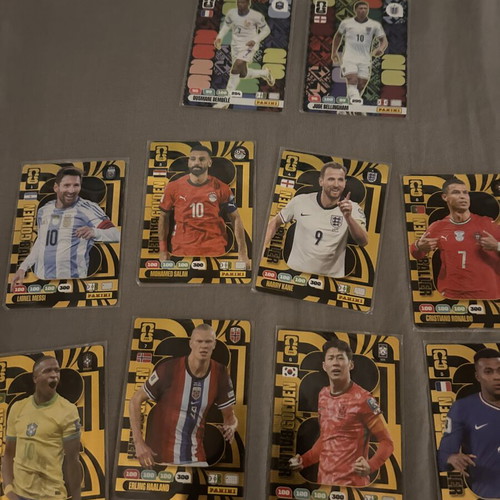 Golden Baller World Cup 2026 stickers set with two Momentum cards new