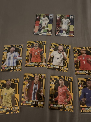 Golden Baller World Cup 2026 stickers set with two Momentum cards new