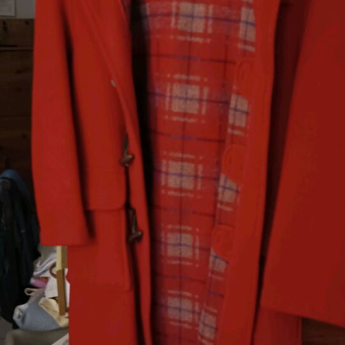 Gloverall Montgomery coat used red unisex kids 140 cm