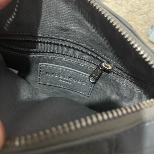 Urbancode London leather grey shoulder bag like new