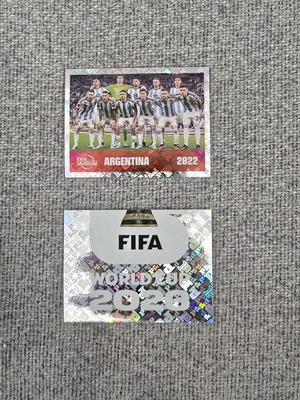 FWC 2 και FWC 19 αυτοκόλλητα Panini καινούργια
