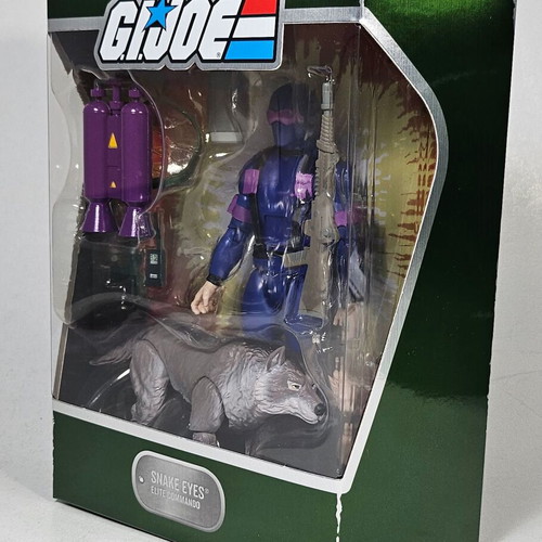 Snake Eyes Ultimates 7'' figure new with Timber