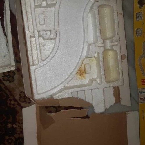 Faller AMS Pack Nr. 4001 1960 used slot car track with missing parts