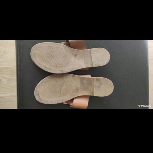 Migato Sandals No39 Used Brown In Very Good Condition