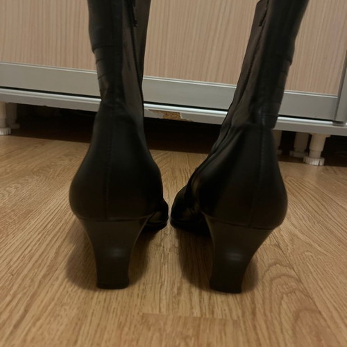 Boxer leather shoes used, size 39, boots