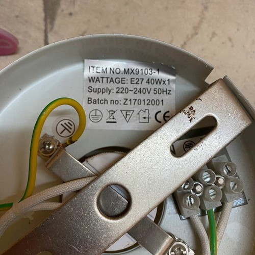Children's ceiling light used 40W