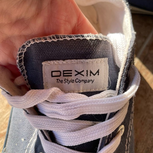 Dexim casual sneakers used, men's size 42, blue