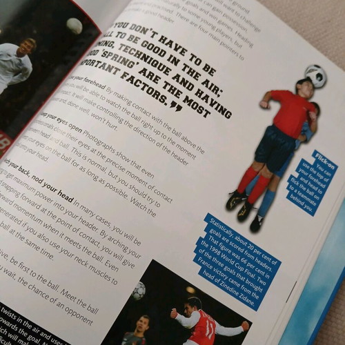 World Cup Skills book like new, football, English
