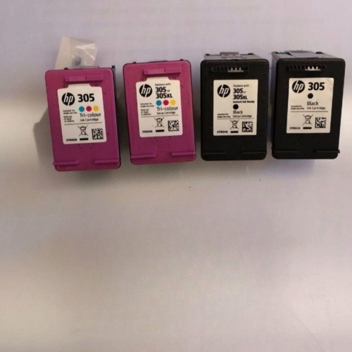 HP 305 and HP 305 XL ink cartridges, set of 4