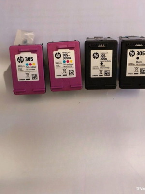 HP 305 and HP 305 XL ink cartridges, set of 4