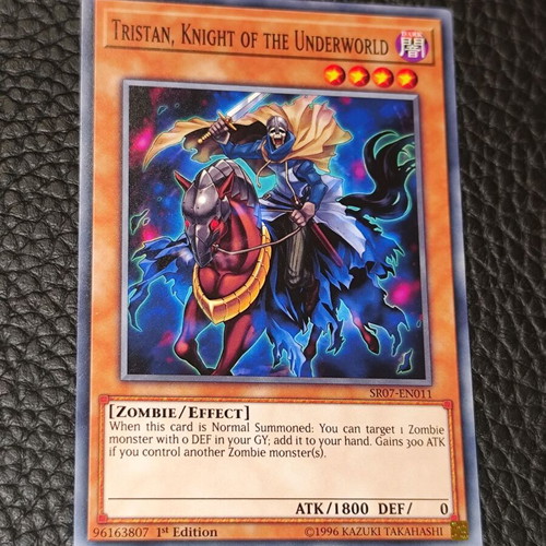 Tristan, Knight of the Underworld Yu-Gi-Oh Card like new