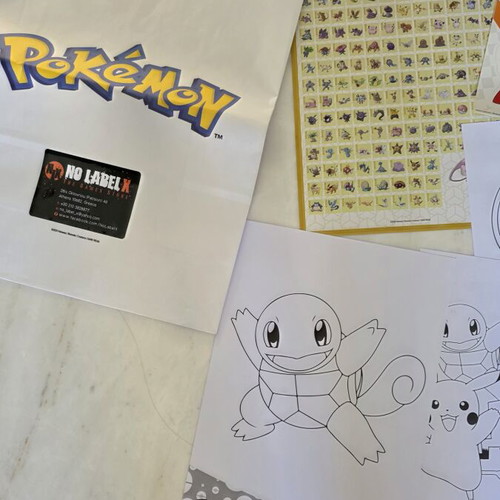 Pokémon Activity Pack with Coloring Pages and Stickers, Official