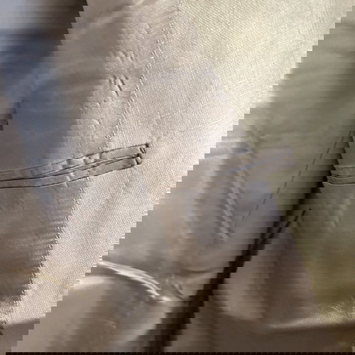 Borrione ιταλικό αντρικό σακάκι μεταχειρισμένο, μπεζ, μέγεθος M/L