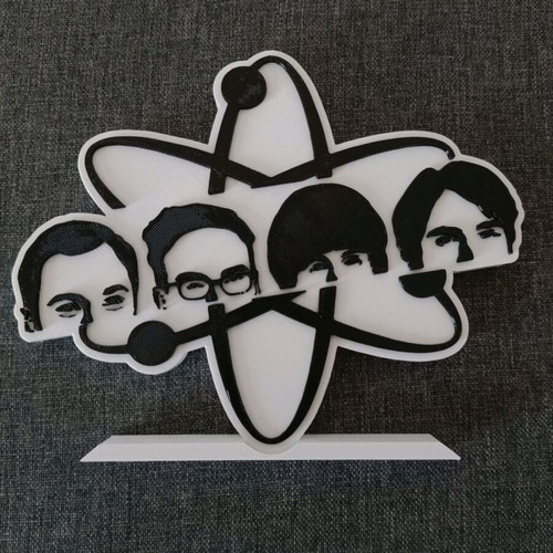 The Big Bang Theory collectible figure new, 3d printing