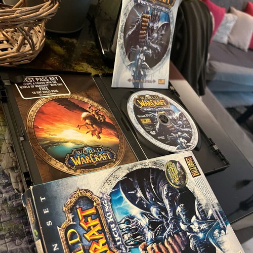 World of Warcraft Wrath of the Lich King PC/Mac expansion set used