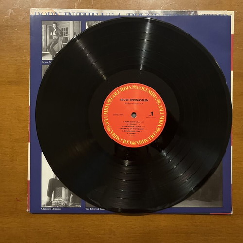 Bruce Springsteen Born in the USA LP like new, 2007 reissue